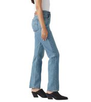 LEVI'S 501 Original Straight-Fit Women's Jeans, Denim with Tencel Cotton Blend, 12501-0576 "Switch Stitch" Blue