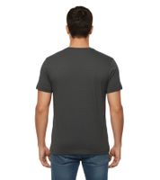 11 PROJECT Santo Men's Cotton T-Shirt, Heathered Summer Shirt with Chest Pocket 20715236 ME 194007 Black