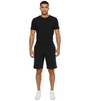 NORTH BEND Brendan Herren Sweat-Shorts Freizeit Bermuda mit Viskose und Taschen 223450MMM 1001 Schwarz