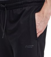 NORTH BEND Brendan Herren Sweat-Shorts Freizeit Bermuda mit Viskose und Taschen 223450MMM 1001 Schwarz