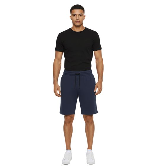 NORTH BEND Brendan Herren Sweat-Shorts Freizeit Bermuda mit Viskose und Taschen 223450MMM 2154 Blau