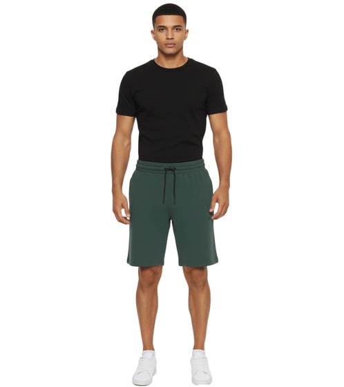 NORTH BEND Brendan Herren Sweat-Shorts Freizeit Bermuda mit Viskose und Taschen 223450MMM 3067 Grün