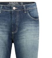 SUBLEVEL Men's Everyday Jeans in Modern Straight-Fit Denim, 5-Pocket Style, Cotton Trousers H85006T61957M190 Blue