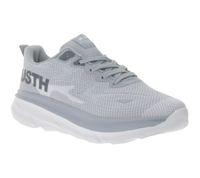 U.S ATHLETIC Nitro Herren Freizeit-Sneaker mit "USTH"-Print Schnür-Schuhe Turnschuhe Grau/Weiß