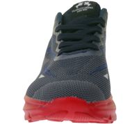 U.S ATHLETIC Nitro Herren Freizeit-Sneaker mit "USTH"-Print Schnür-Schuhe Turnschuhe Navy/Rot