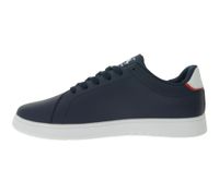 U.S. ATHLETIC Street Men's City Sneakers with Logo Print, Lace-Up Shoes, Navy