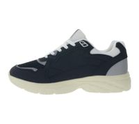 Baskets décontractées pour homme U.S. ATHLETIC Flag, style oversize, à lacets, bleu marine/blanc