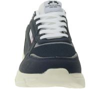 Baskets décontractées pour homme U.S. ATHLETIC Flag, style oversize, à lacets, bleu marine/blanc