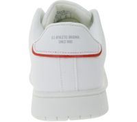 U.S. Athletic Street Men's City Sneakers with Logo Print Lace-up Shoes Trainers white