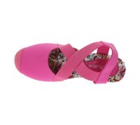 Sandales compensées Citywalk pour femme avec bride élastique, coloris rose 11007623 ou bleu foncé 89353835