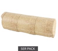 Paquete de 5 bloques limpiadores de hollín para chimeneas y estufas Hellfire (1,1 kg) EU-60UH-1005-SSC4 Marrón