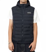 Chaleco acolchado sin mangas NAPAPIJRI A-Gesar V para hombre con bolsillos laterales, negro o azul marino
