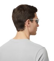 Champion Sunglasses for Men, Casual Polarized Holiday Sunglasses, No Filter Category CU514604 Gray/White-Transparent