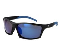 Gafas de sol deportivas Champion para hombre, lentes espejadas, polarizadas, categoría 3, CU514201, azul/negro