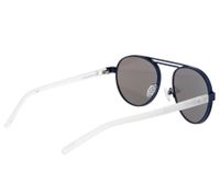 Gafas de sol Champion para hombre, estilo casual, con lentes espejadas, polarizadas, categoría 3, CU515304, azul/transparente
