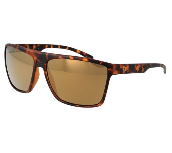 Gafas de sol Champion para hombre, estilo casual, con lentes espejadas, polarizadas, categoría 3, CU515003, color marrón
