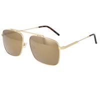 Gafas de sol Champion para hombre, estilo casual, con lentes espejadas, polarizadas, categoría 1, CU515201 Oro