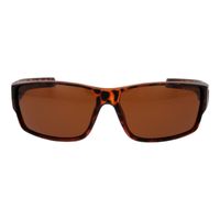 Gafas de sol polarizadas Champion para hombre, estilo casual, ideales para vacaciones, con montura ligeramente transparente CU514603 Marrón