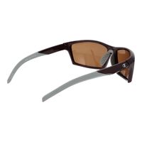 Gafas de sol deportivas Champion para hombre, polarizadas, ideales para vacaciones (CU514204) Marrón/Burdeos-Rojo-Gris