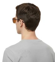 Champion Men's Sunglasses, Aviator Style, Casual Sunglasses, Vacation Sunglasses, Filter Category 4, CU515204, Brown/Blue