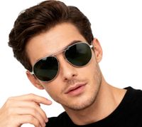 Champion Sunglasses for Men, Casual Glasses, Mirrored Polarized, Category 3, CU515303, Matte Silver