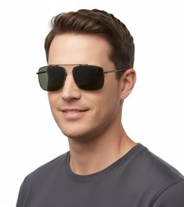 Champion Men's Sunglasses, Aviator Style, Casual Sunglasses, Vacation Sunglasses, Filter Category 2, CU515202, Gray