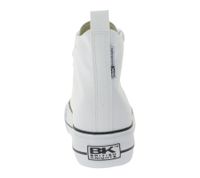 BRITISH KNIGHTS Kaya Mid Women's Mid-Top Sneakers with Reinforced Toe, Lace-Up Shoes B49-3709-02 White