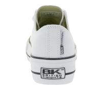 BRITISH KNIGHTS Kaya Low, Sneakers basse da donna in tela con punta rinforzata, stringate, B49-3705-01, Bianco
