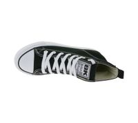 BRITISH KNIGHTS Kaya Mid Women's Mid-Top Canvas Sneakers with Reinforced Toe, Lace-Up Shoes B49-3709-01 Black