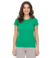 8er Sparpack WORXWEAR Damen T-Shirt modisches Rundhals-Shirt mit 180gsm Kurzarm-Shirt Grün