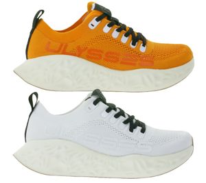 ULYSSES Honi Damen Lauf-Schuhe mit Adaptive Running System Sneaker Fitness-Schuhe Orange oder Weiß