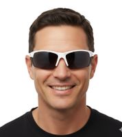 Lunettes de soleil Champion Sport pour homme, lunettes de sport polarisées, lunettes de soleil de vacances, catégorie de filtre 3, noir, marron, blanc ou rouge