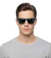 Occhiali da sole Champion da uomo - Occhiali da sole a specchio per il tempo libero e le vacanze - Con e senza filtro - Marrone, Blu o Grigio/Bianco