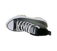 BRITISH KNIGHTS Kaya Mid Fly Women's Mid-Top Canvas Sneakers with Serrated Sole Lace-Up Shoes B49-3735-02 Black