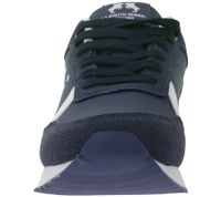 U.S. ATHLETIC Speed ​​Run Men's Sport Sneakers in Canvas/Suede Look, Lace-Up Shoes, Trainers, Gray, Black, White, or Navy