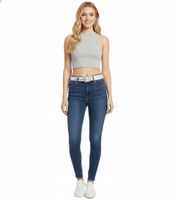 The Pussycat Dolls Belt with Logo, Casual Belt BT110456PCD4 White