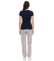 8-Pack WORXWEAR Women's T-Shirt - Fashionable Crew Neck Short Sleeve Shirt, 180gsm, Navy