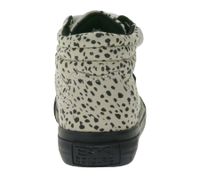 Zapatillas deportivas de media caña para niños BRITISH KNIGHTS Dee con lunares - Zapatillas con cordones para niñas y niños con puntera reforzada - Negro/Verde Oliva o Beige/Negro