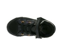 Zapatillas deportivas BRITISH KNIGHTS Roco Baby de caña media con estampado de leopardo - Zapatillas con cordones y puño plegable - Niñas B48-3709I Negro