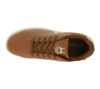 U.S. Athletic Street Men's City Sneakers with Logo Print, Lace-Up Shoes, Trainers in Black, Navy, Brown, or White