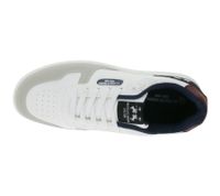 U.S. ATHLETIC Basic Men's Casual Sneakers with Embossed Logo, Lace-Up Shoes with Embroidery, Available in Black/Gray, White/Gray, or White/Black