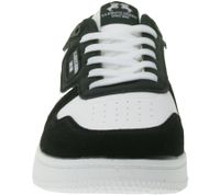 U.S. ATHLETIC Basic Men's Casual Sneakers with Embossed Logo, Lace-Up Shoes with Embroidery, Available in Black/Gray, White/Gray, or White/Black