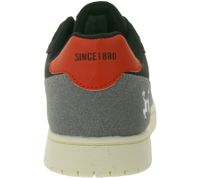 U.S. ATHLETIC Basic Men's Casual Sneakers with Embossed Logo, Lace-Up Shoes with Embroidery, Available in Black/Gray, White/Gray, or White/Black