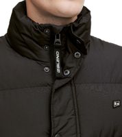 BLEND Tomy Herren Stepp-Weste warm gefütterte Übergangs-Weste mit hohem Kragen 20716813 ME Blau, Beige oder Schwarz