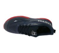 U.S. Athletic Nitro Men's Casual Sneakers with "USTH" Print, Lace-Up Shoes, Available in Navy/Red, Black, Blue/Neon Orange/White, Black/White, or Gray/White