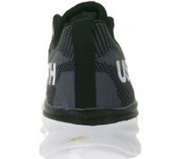 U.S. Athletic Nitro Men's Casual Sneakers with "USTH" Print, Lace-Up Shoes, Available in Navy/Red, Black, Blue/Neon Orange/White, Black/White, or Gray/White