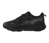U.S. Athletic Nitro Men's Casual Sneakers with "USTH" Print, Lace-Up Shoes, Available in Navy/Red, Black, Blue/Neon Orange/White, Black/White, or Gray/White