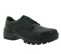 Alpina Kapla Women's & Men's Work Shoes with Removable Insole, Safety Shoes, Genuine Leather Shoes 69012 Black
