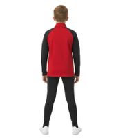 PUMA Teamliga 1/4 Zip Top Kinder Sweatshirt nachhaltiges Trainings-Shirt mit dryCELL Sport-Shirt 657237 01 Rot