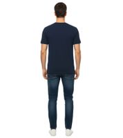 11 PROJECT Otto Herren Baumwoll-Shirt T-Shirt schlichtes Sommer-Shirt mit Brusttasche 20716238 ME Schwarz, Blau oder Grau